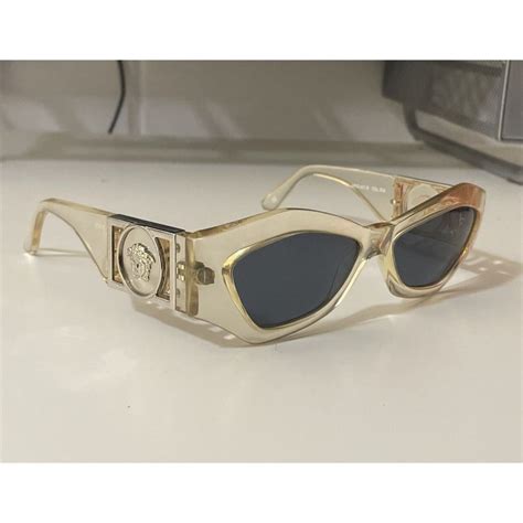 occiali versace mod 421 b|Gianni Versace Mod. 421/B Col. 924 RARE TRANSPARENT .